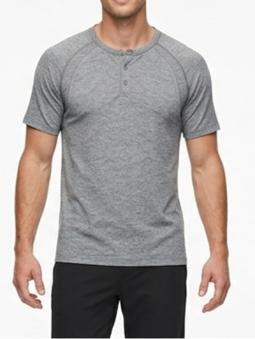 Lululemon Men’s metal Vent tech Henley
